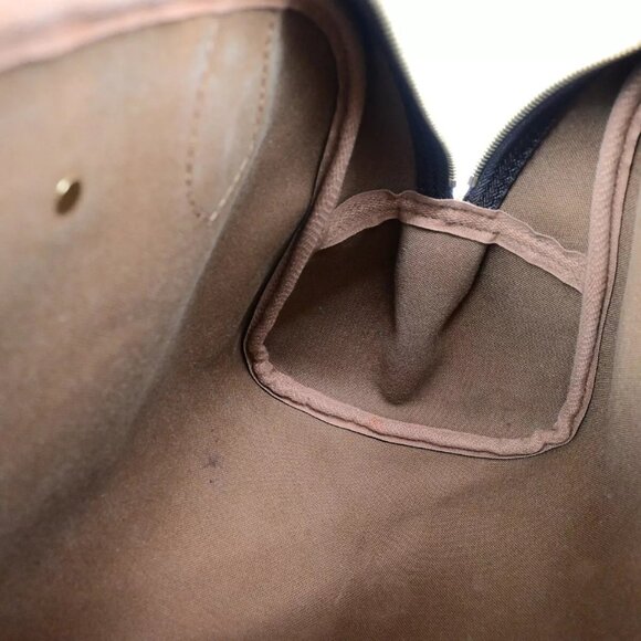 LOUIS VUITTON Montorgueil PM Shoulder Bag Monogram Leather Brown - Picture 13 of 14